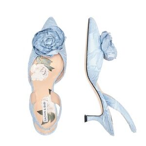 ✨ Sachin + Babi Carnegie Kitten Heel in Ice Blue ✨